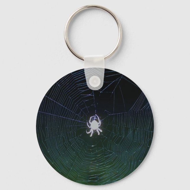 Orb Weaver Spider Key Chain (Front)