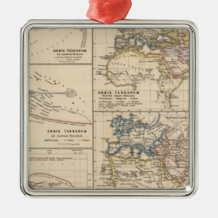 Orbis terrarum metal ornament