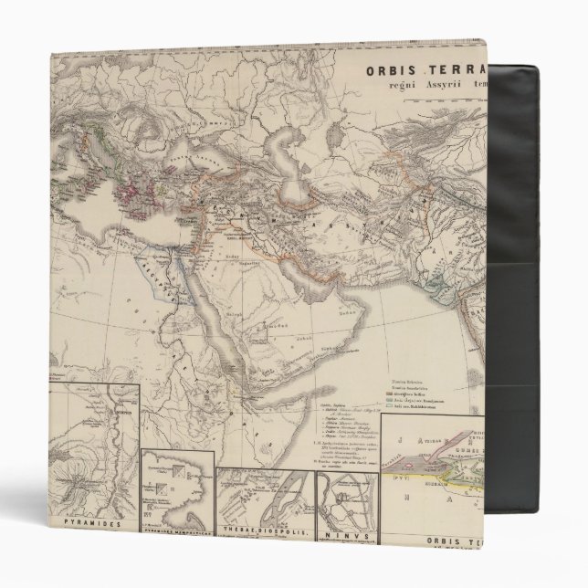 Orbis terrarum regni Assyrii tempore Binder (Front/Inside)