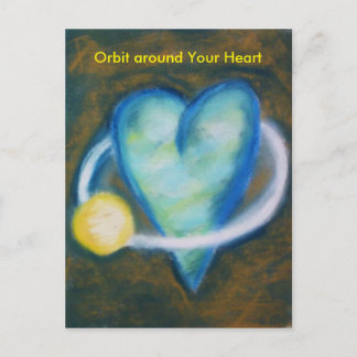 Orbit around Your Heart postcard