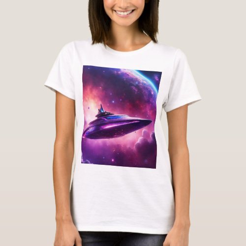 Orbit Odyssey Cosmic Connection Satellite Sere T_Shirt