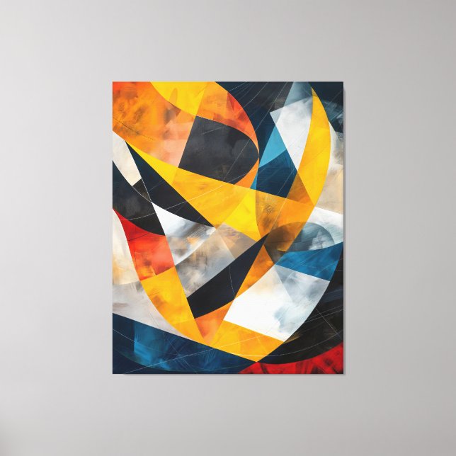 Orbital Confluence Canvas Print (Front)