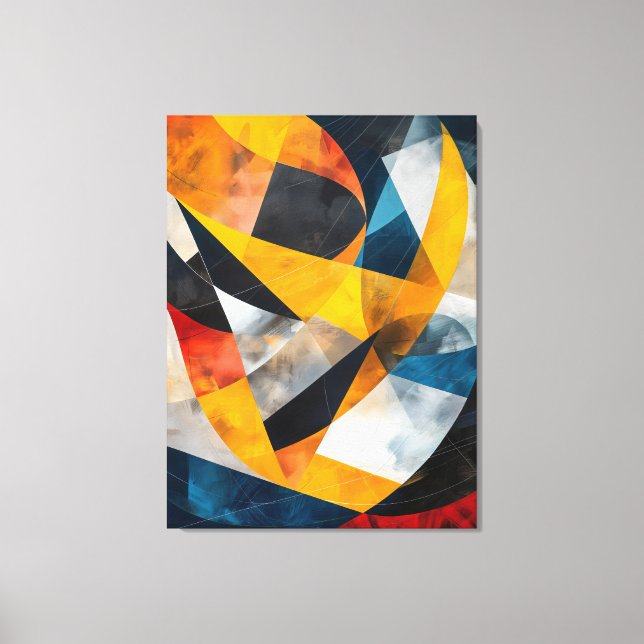 Orbital Confluence Canvas Print (Front)