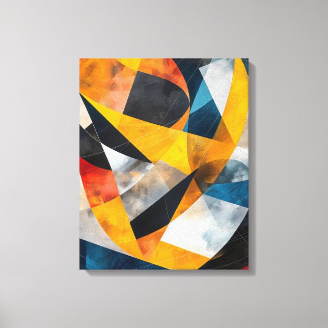 Orbital Confluence Canvas Print (Front)