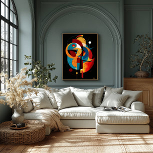 Orbital Equilibrium Modern Geometry Constructivism Poster