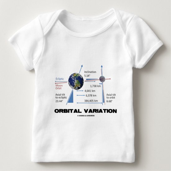 Orbital Variation (Astronomy) Baby T-Shirt