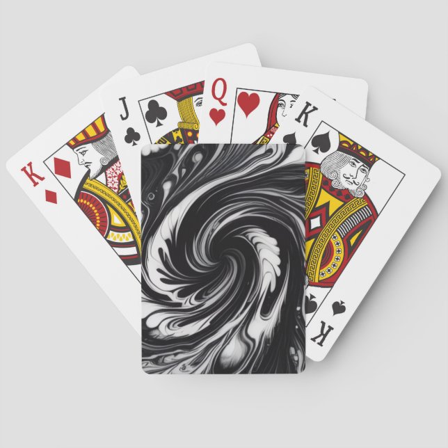 Orbiting Vortex  Poker Cards (Back)