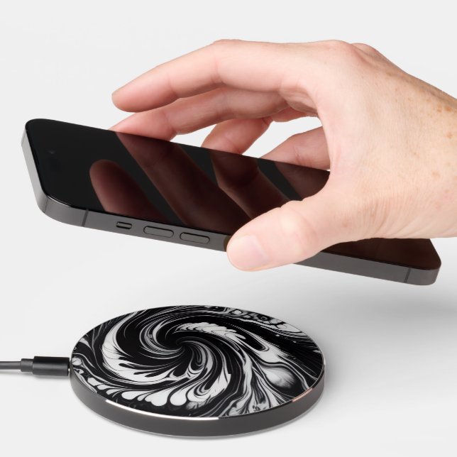 Orbiting Vortex  Wireless Charger (Hand)