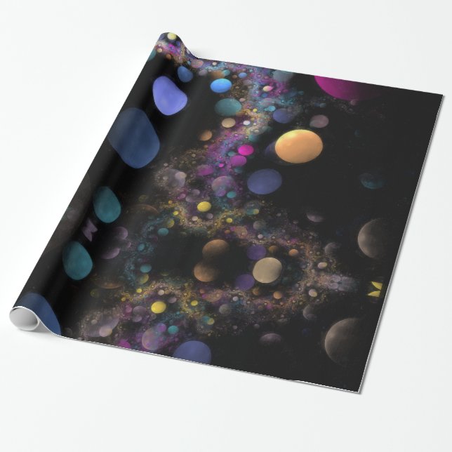 Orbitizing Wrapping Paper (Unrolled)