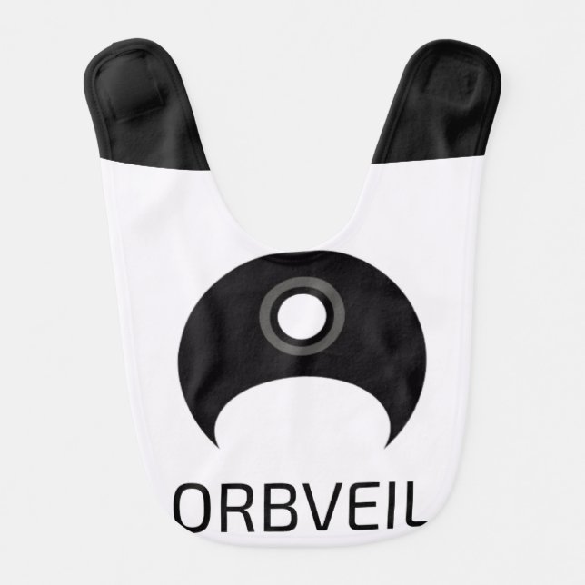 Orbveil Cloud Baby Bib (Front)