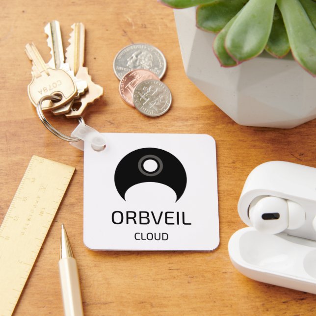 Orbveil Cloud Keychain (Desk)