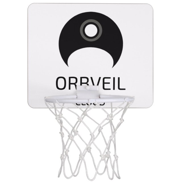 Orbveil Cloud Mini Basketball Hoop (Front)