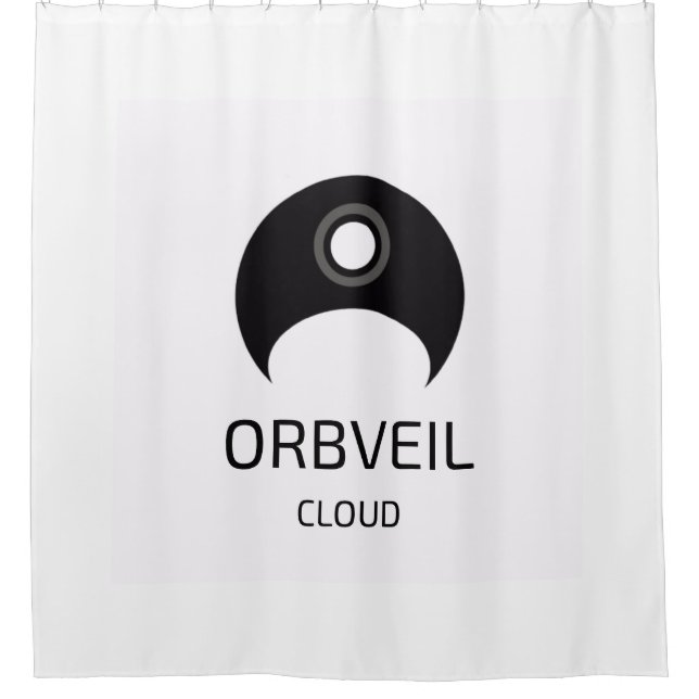 Orbveil Cloud Shower Curtain (Front)