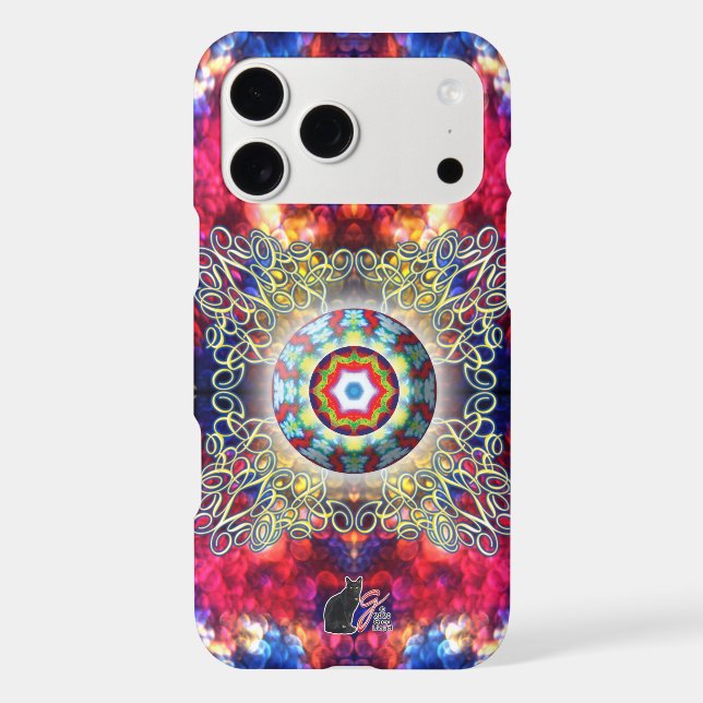 Orbz Kaleid Case-Mate iPhone Case (Back)