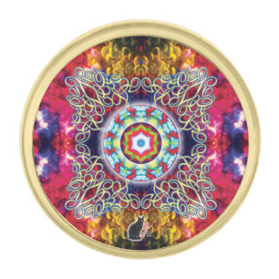 Orbz Kaleid Lapel Pin