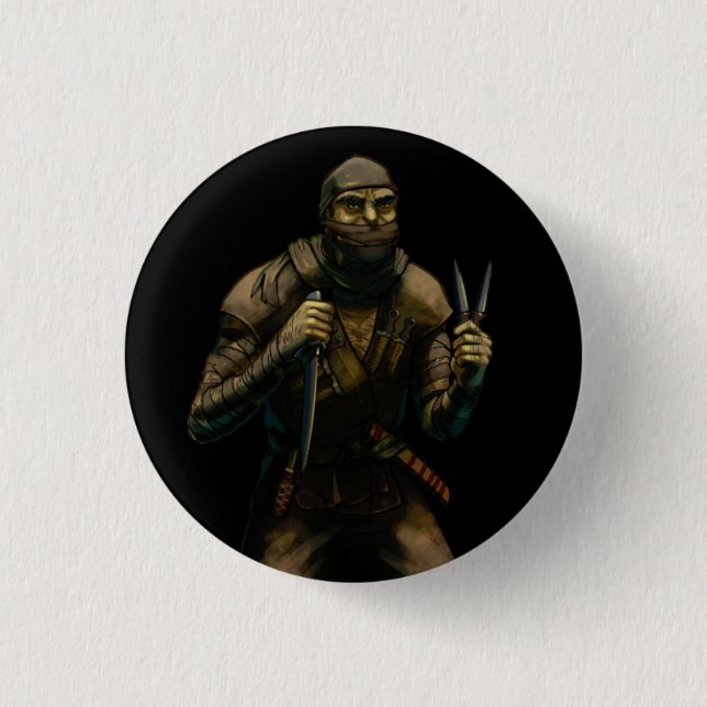 Orc Assassin Button (Front)
