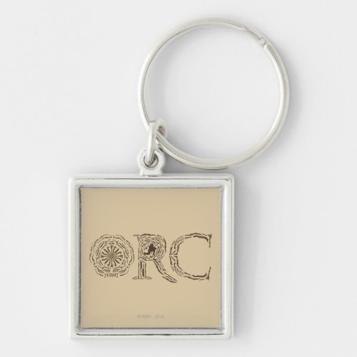 Orc Weapons Collage Keychain