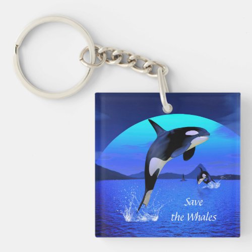 Orca 1 keychain