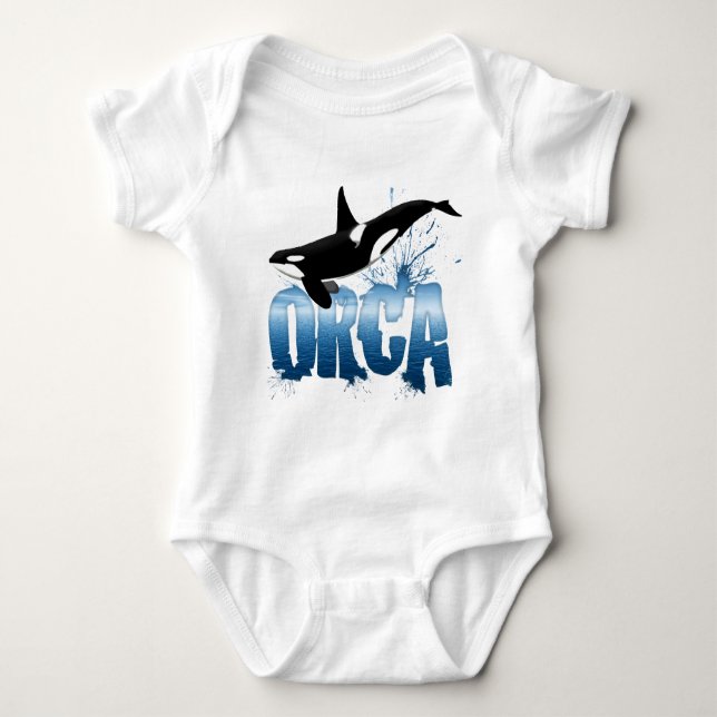 Orca Baby Bodysuit (Front)