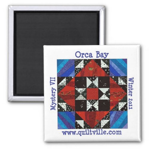 Orca Bay Mystery Quiltville Magnet