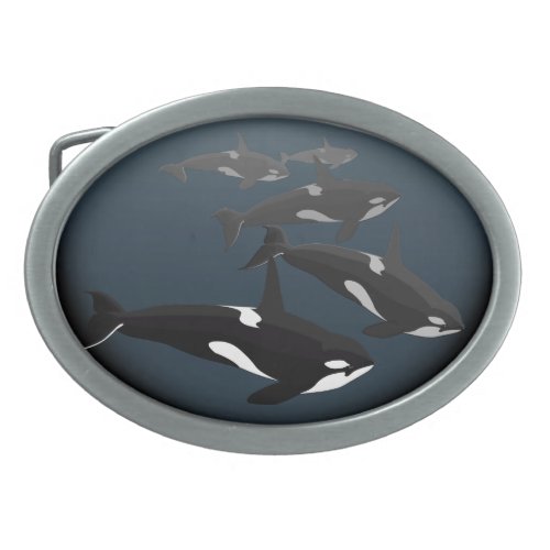 Orca Belt Buckle Killer Whale Art Buckles  Gifts