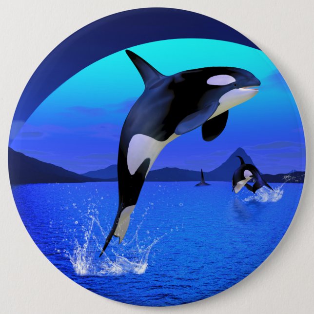 Orca Button (Front)
