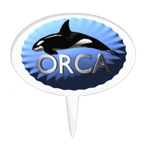 Orca Cake Topper