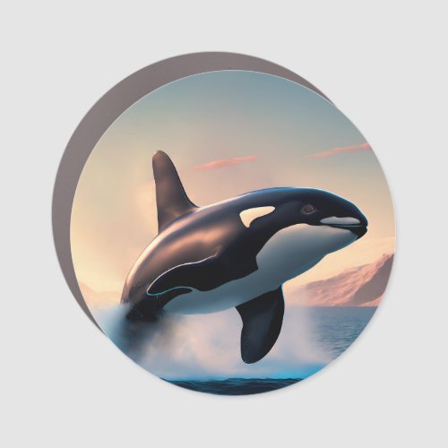 Orca Car Magnet