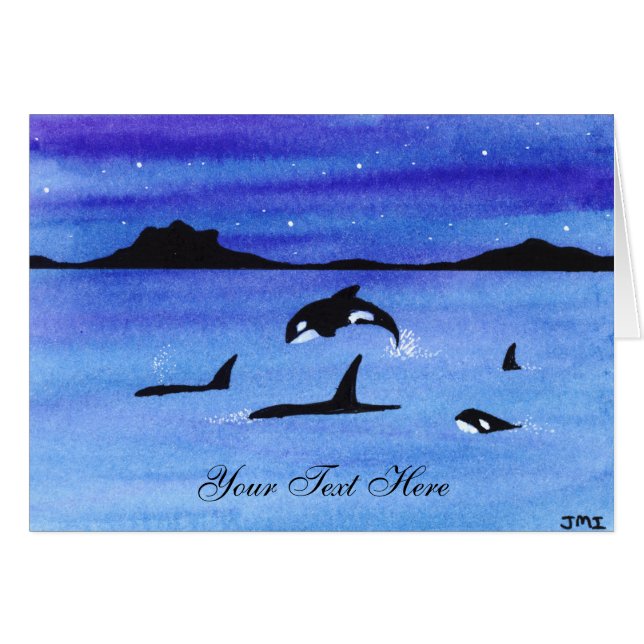 Orca Cards (Front Horizontal)