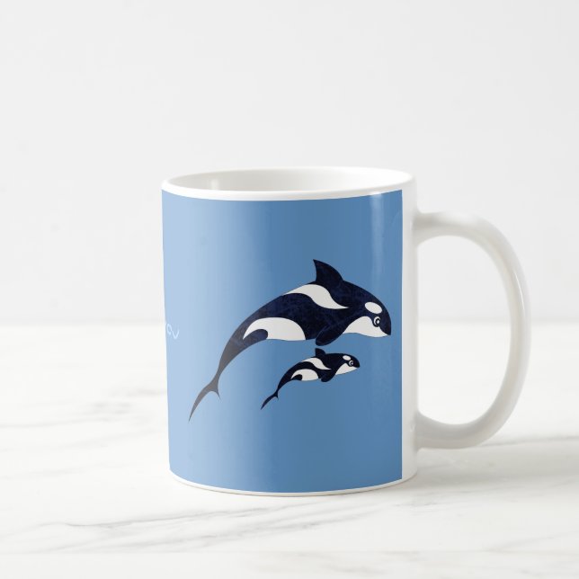 Orca Coffee Mug (Right)
