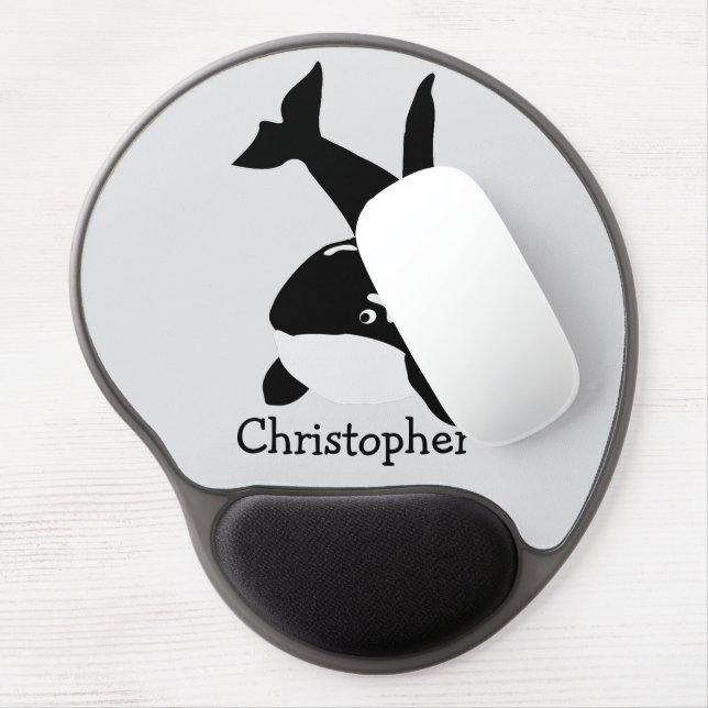 Orca Design Gel Mouse Pad (Left Side)