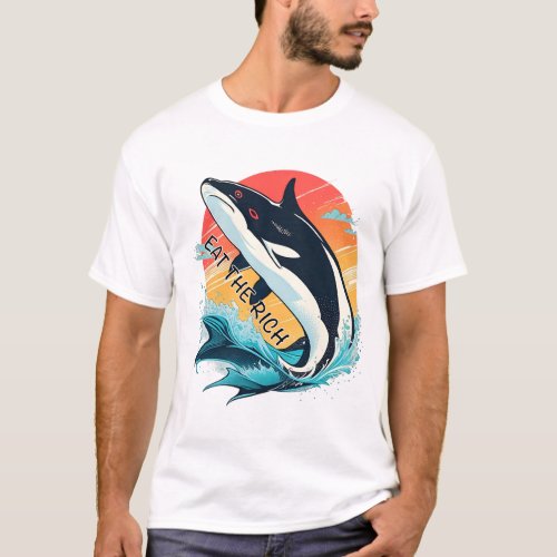 Orca Eat the Rich T_Shirt
