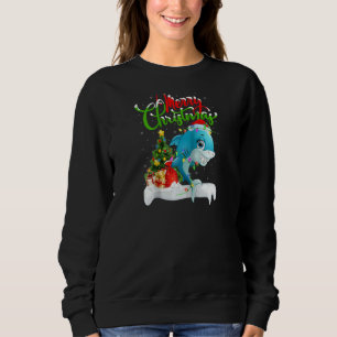 Orca Fish  Xmas Decorations Santa Orca Christmas R Sweatshirt