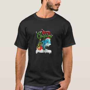 Orca Fish  Xmas Decorations Santa Orca Christmas Z T-Shirt