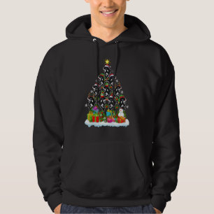 Orca Fish  Xmas Holiday  Orca Christmas Tree Hoodie
