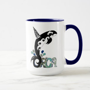 Orca Freedom Art Coffee Mug