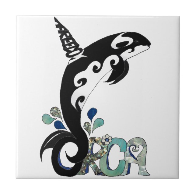 Orca Freedom Art Tile (Front)