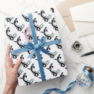 Orca Freedom Art Travel Wrapping Paper