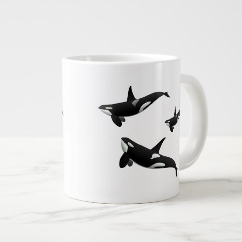 Orca Giant Coffee Mug