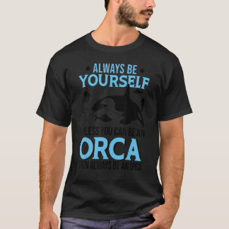 Orca Graphic For Women Men Kids Whale 12 T-Shirt
