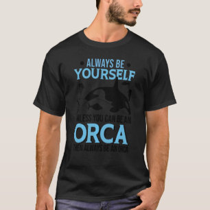Orca Graphic For Women Men Kids Whale Swea T-Shirt