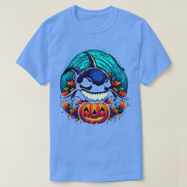 Orca Halloween T-Shirt (Design Front)