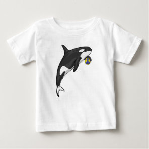 Orca Handball player Handball Baby T-Shirt