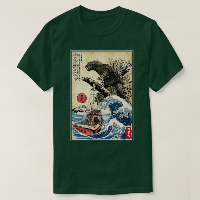 Orca in Japan T-Shirt (Design Front)