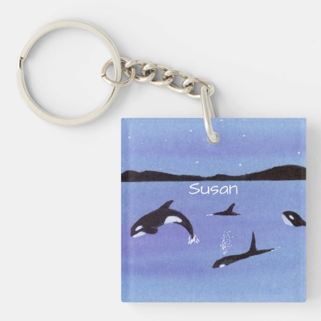 Orca Keychain (Front)