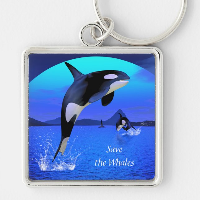 Orca Keychain (Front)