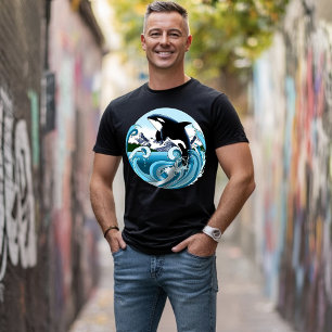 Orca Killer Whale Blue Ocean T-Shirt