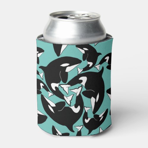 Orca Killer Whale Can Cooler