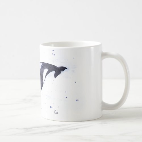 Orca Killer whale illustration Coffee Mug