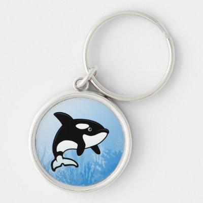 Orca / Killer Whale Keychain